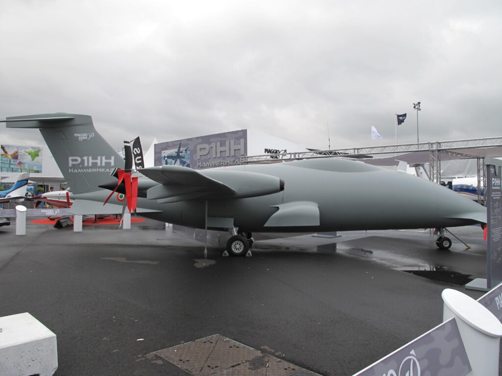 Il drone italiano Piaggio P.1HH HammerHead