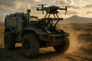 Quando i robot terrestri diventano basi per droni: l’integrazione tra Target Arm e HDT Global e il futuro della robotica mobile
