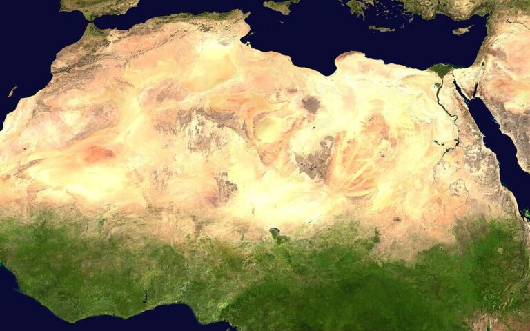Il Sahara ridiventa verde ogni 20.000 anni: l’ultima volta c’erano ippopotami e coccodrilli