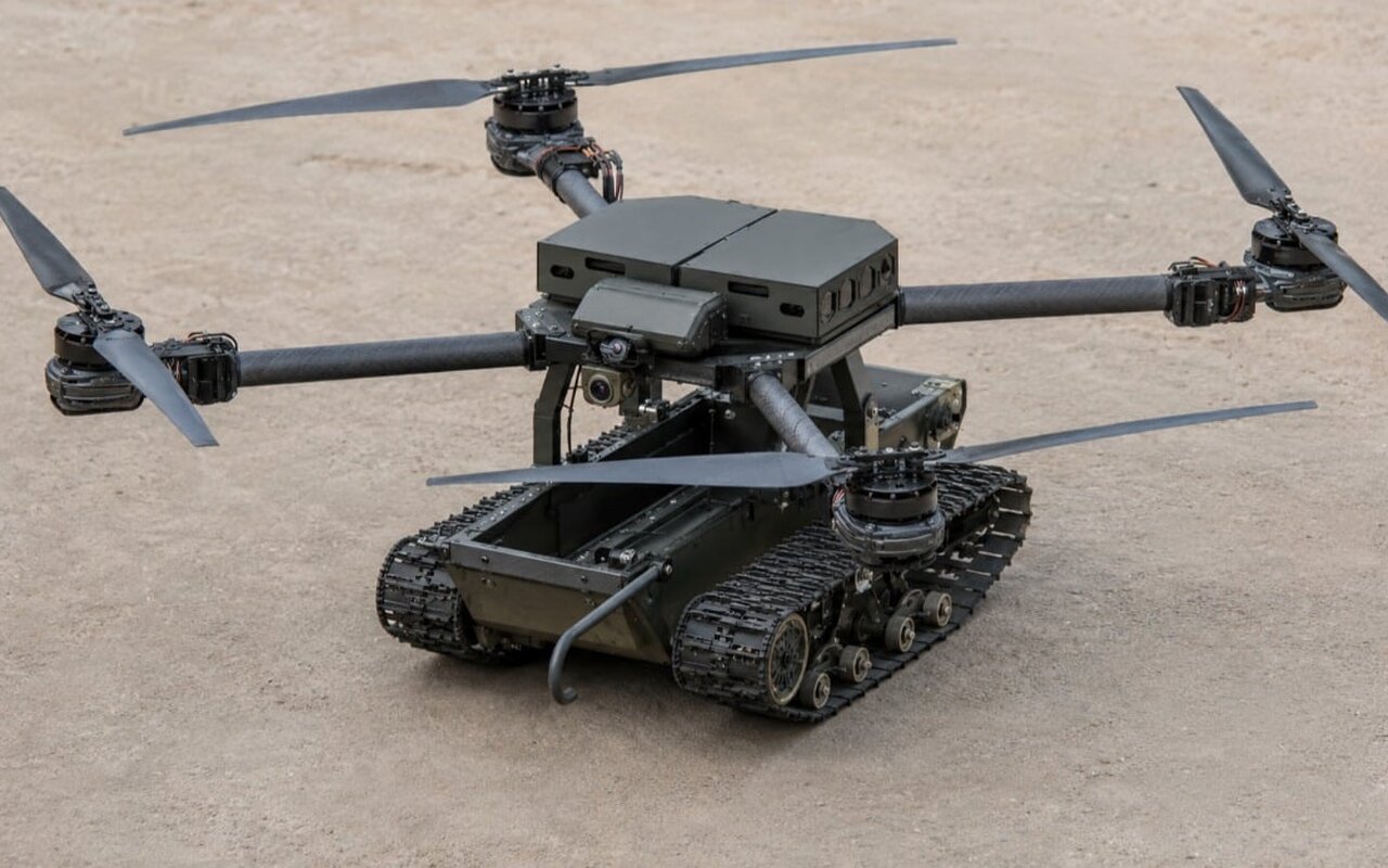 La Russia brevetta un carro robot capace di far volare il proprio piccolo drone