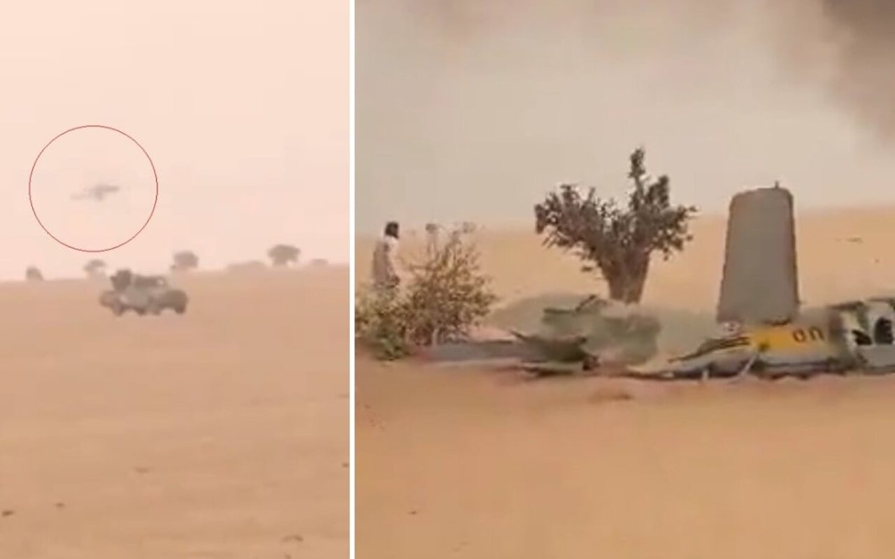 I combattenti tuareg abbattono un elicottero russo in Mali