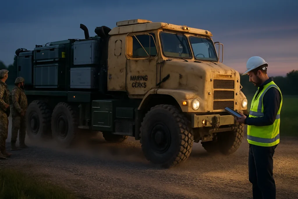 Camion militari ibridi: il silenzioso passo avanti di Eaton per i Marine