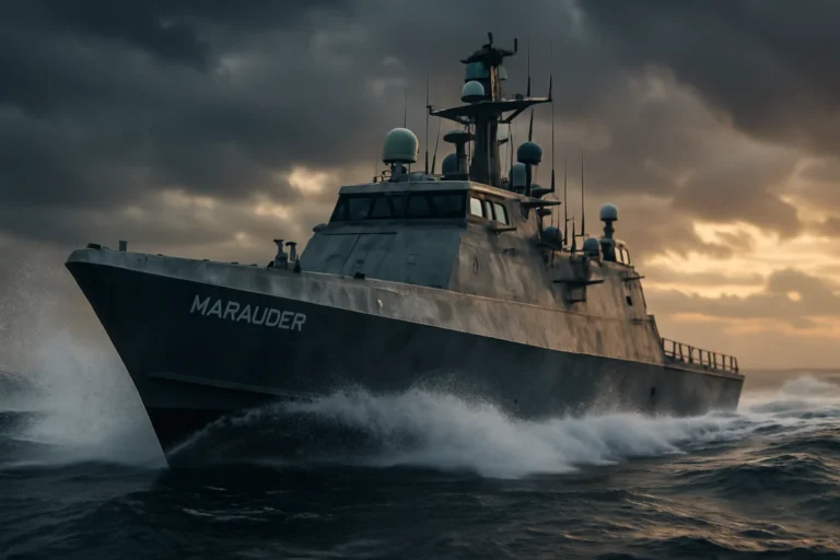 Marauder: la nave da guerra autonoma in prove continue che mette alla prova i limiti del mare