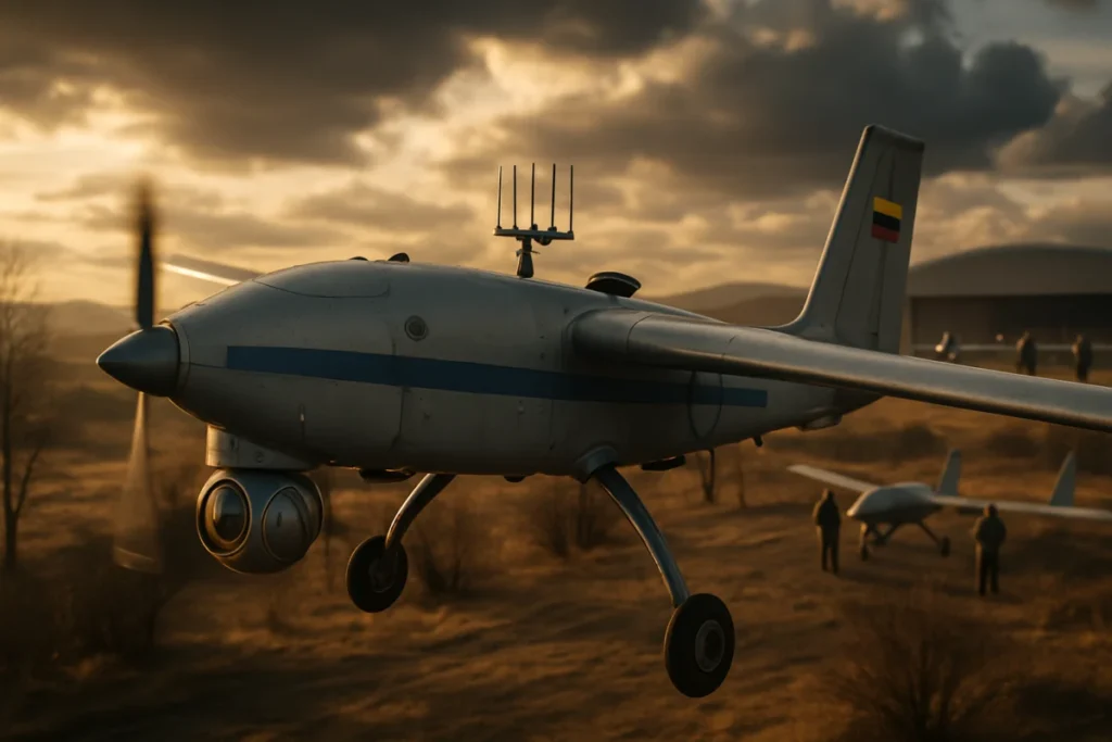 Un drone da ricognizione lituano con allerta precoce contro gli intercettori